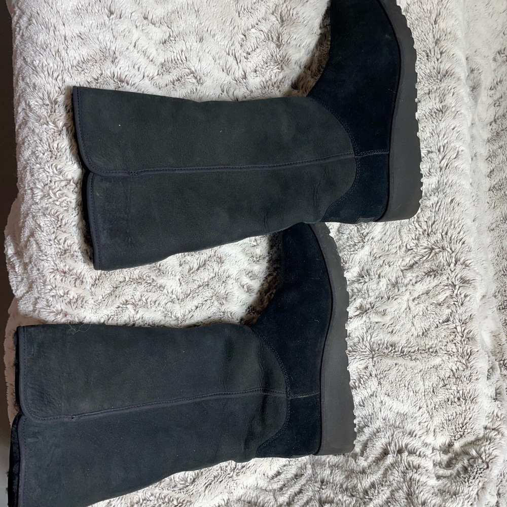 Ugg Women's Kara Black Suede Boots